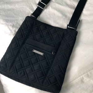 Black Vera Bradley Square Purse